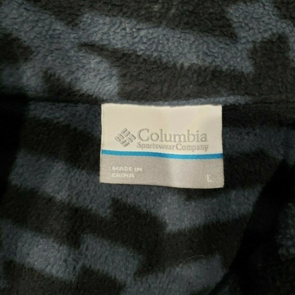 Columbia Youth Large Zip-up Fleece Sweatshirt Jacket - Picture 3 of 5